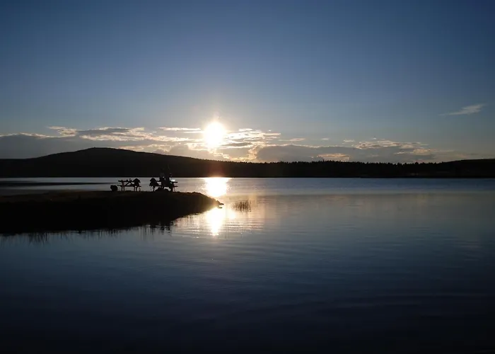 Fjellpark, Hyttegrend بيت خشبي