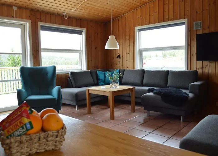 Fjellpark, Hyttegrend بيت خشبي