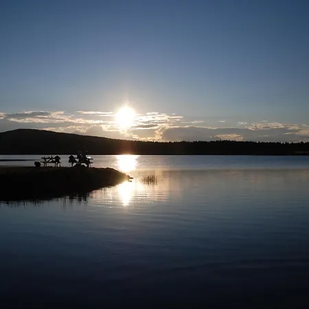 Fjellpark, Hyttegrend بيت خشبي