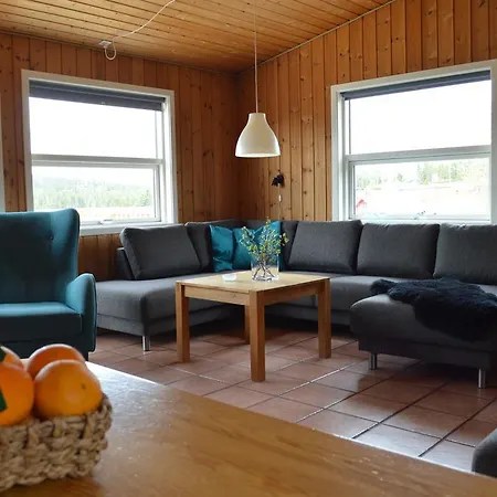 Fjellpark, Hyttegrend بيت خشبي